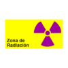 Letrero Zona de Radiación