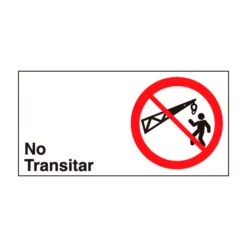Letrero No Transitar