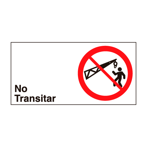 Letrero No Transitar