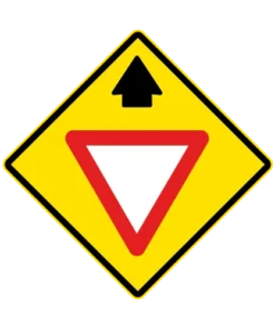 Letrero Tránsito Proximidad de Señal Ceda El Paso PO-12 - Letreros Caperuso