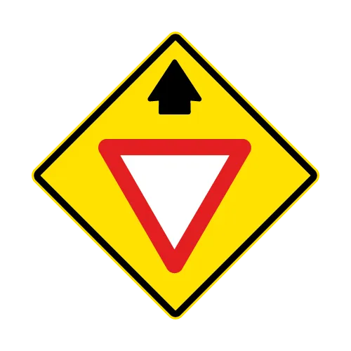 Letrero Tránsito Proximidad de Señal Ceda El Paso PO-12 - Letreros Caperuso