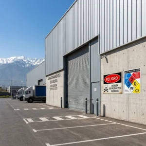 Letrero - Letreros de Sustancias Peligrosas: Cómo rotular tu bodega de productos químicos en Santiago de Chile fabricado por Letreros Caperuso