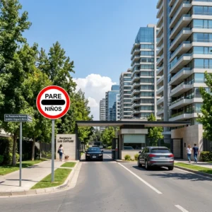 Letrero - Señales de Tránsito Reglamentarias indispensables para estacionamientos y condominios en Santiago de Chile fabricado por Letreros Caperuso