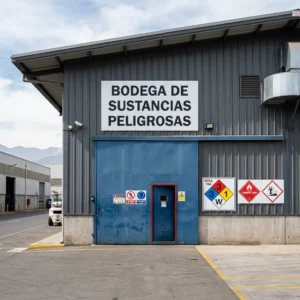 Señalética DS 43 y Bodega de Sustancias Peligrosas en Santiago de Chile