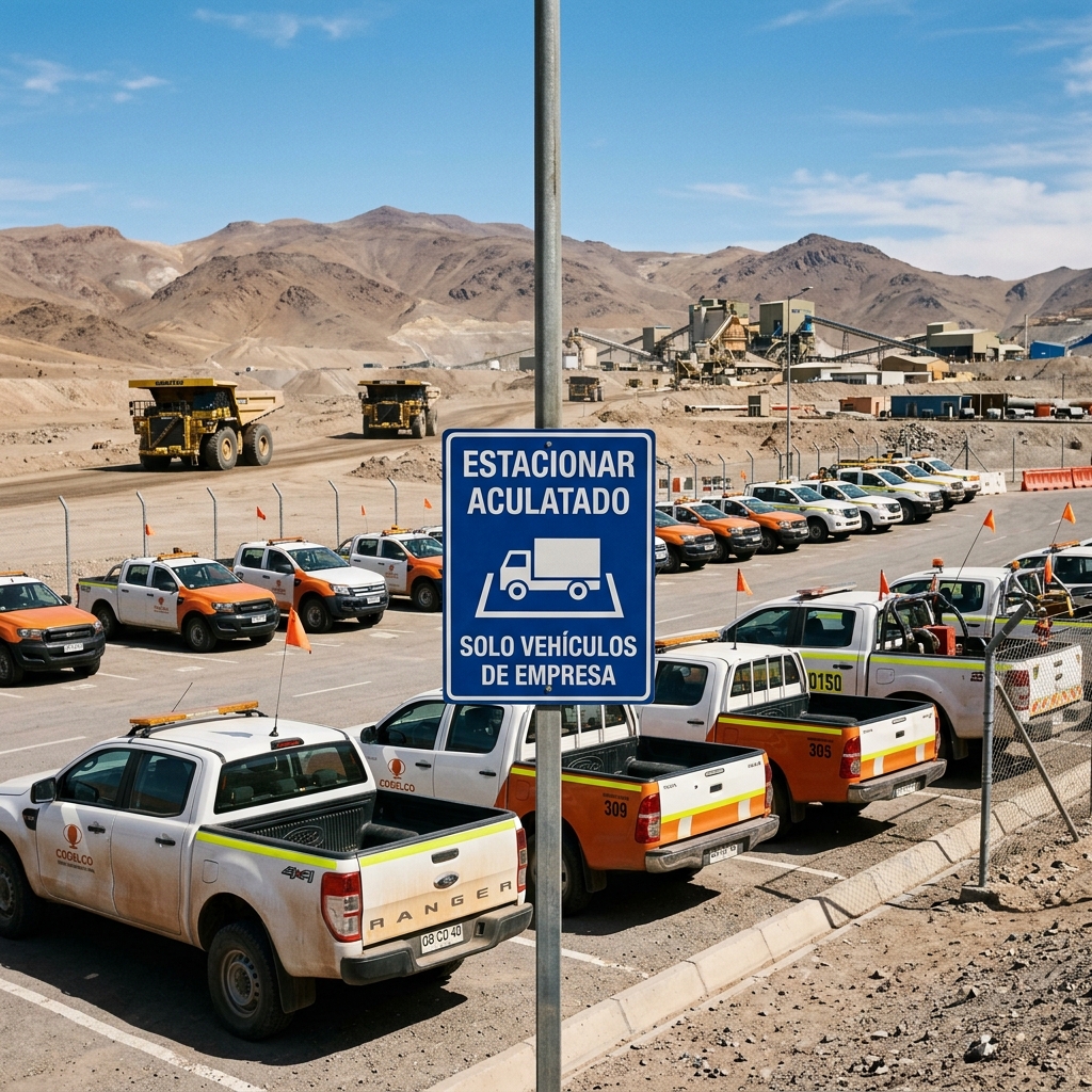 ¿Por qué es obligatorio estacionar aculatado en recintos industriales? Beneficios y señalización correcta