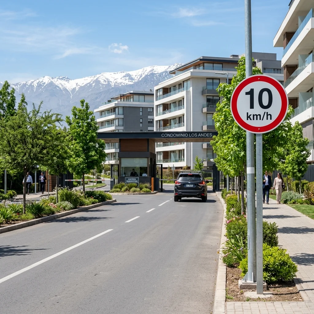 Señalización vial y de tránsito temporal para zonas de obras y desvíos viales en Chile