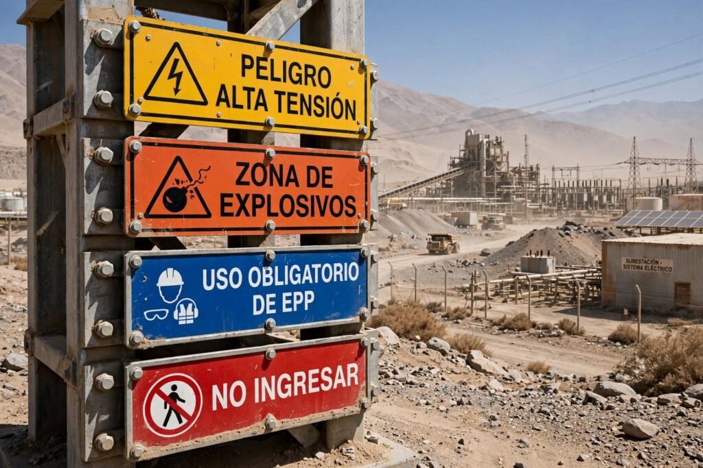 Letreros Antivandálicos: Solución para Instalaciones Mineras y Energéticas en Zonas de Alto Riesgo