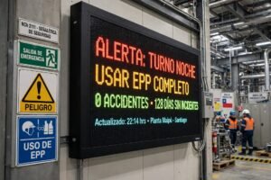 La Revolución del Letrero Digital: Cómo Integrar Pantallas LED con Tu Señalética Física Existente